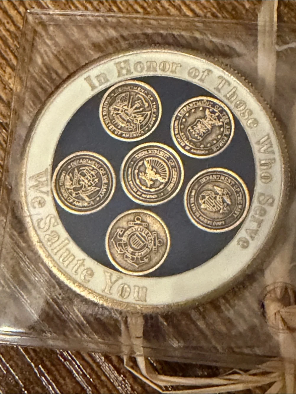 SilverTowne Selfridge Airshow 2005 Vietnam Veterans Military Challenge Coin